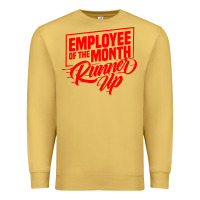 Antique Gold employee of the month runner up Premium Sweatshirt - artisFamous