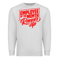 Dove Grey employee of the month runner up Premium Sweatshirt - artisFamous