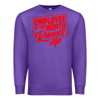 Purple employee of the month runner up Premium Sweatshirt - artisFamous