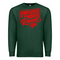 Sports Green employee of the month runner up Premium Sweatshirt - artisFamous