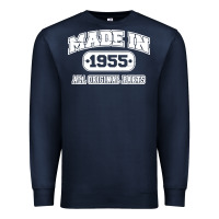 Navy made in 1955 funny vintage Premium Sweatshirt - artisFamous