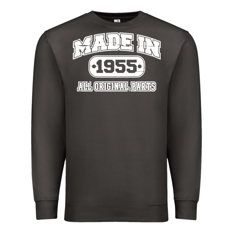 Made In 1955 Funny Vintage Premium Sweatshirt by artisFamous | Teevron