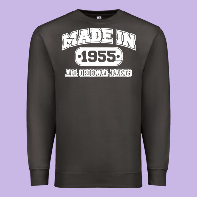 Made In 1955 Funny Vintage Premium Sweatshirt Designed By Artisfamous