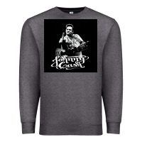 Charcoal Heather Johnny Cash Music Premium Sweatshirt - artisFamous