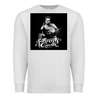 Oatmeal Heather Johnny Cash Music Premium Sweatshirt - artisFamous