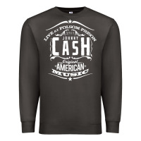 Smoke Johnny Cash Music Premium Sweatshirt - artisFamous