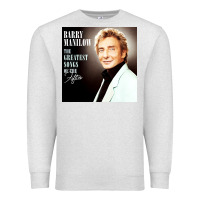 Oatmeal Heather Best Barry Manilow Premium Sweatshirt - artisFamous