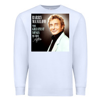 White Best Barry Manilow Premium Sweatshirt - artisFamous