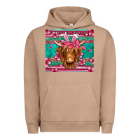 Pigment Burro easter longhaired cow Urban Hoodie - Jasminsmagicworld