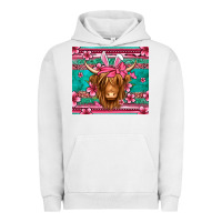 Pigment Lunar Rock easter longhaired cow Urban Hoodie - Jasminsmagicworld