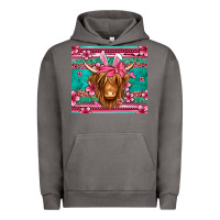 Pigment Tornado easter longhaired cow Urban Hoodie - Jasminsmagicworld