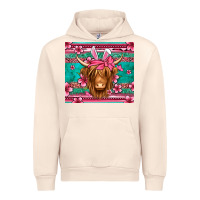 Sandshell easter longhaired cow Urban Hoodie - Jasminsmagicworld