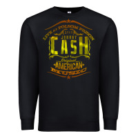 Black Johnny Cash Music Premium Sweatshirt - artisFamous