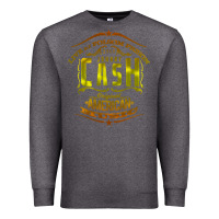 Charcoal Heather Johnny Cash Music Premium Sweatshirt - artisFamous