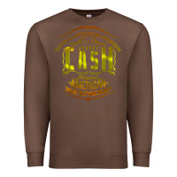 Chestnut Johnny Cash Music Premium Sweatshirt - artisFamous