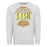 Dove Grey Johnny Cash Music Premium Sweatshirt - artisFamous