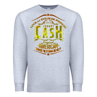 Heather Grey Johnny Cash Music Premium Sweatshirt - artisFamous