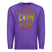 Purple Johnny Cash Music Premium Sweatshirt - artisFamous