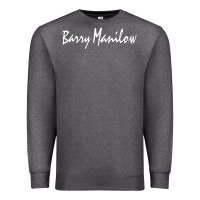 Charcoal Heather Best Barry Manilow Premium Sweatshirt - artisFamous