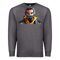 Charcoal Heather codfish beatbox Premium Sweatshirt - artisFamous