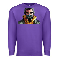 Purple codfish beatbox Premium Sweatshirt - artisFamous