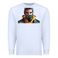 White codfish beatbox Premium Sweatshirt - artisFamous