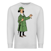 Dove Grey professor calculus Premium Sweatshirt - artisFamous