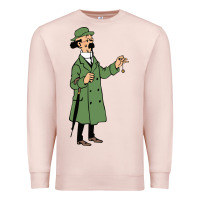 Pale Pink professor calculus Premium Sweatshirt - artisFamous