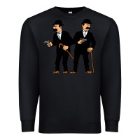 Black Thomson and Thompson Premium Sweatshirt - artisFamous