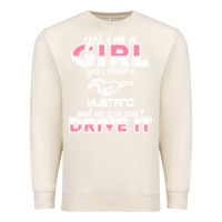 Sandshell mustang i m a girl who drives a mustang Premium Sweatshirt - artisFamous