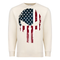 Sandshell the punisher american flag Premium Sweatshirt - artisFamous