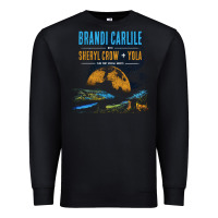 Black Brandi Carlile Poster Premium Sweatshirt - artisFamous