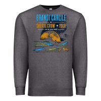 Charcoal Heather Brandi Carlile Poster Premium Sweatshirt - artisFamous