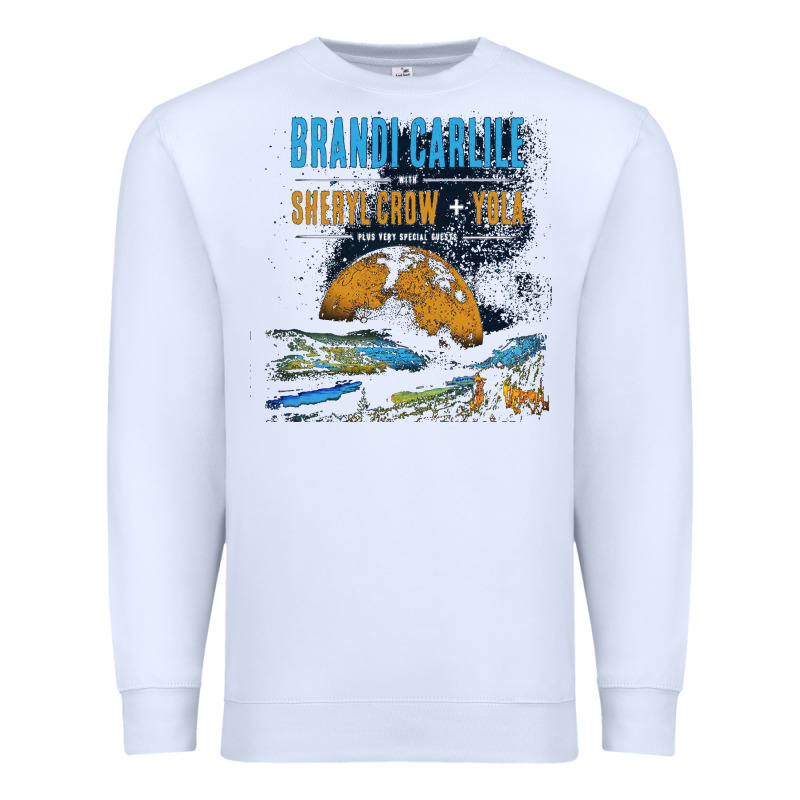 Brandi Carlile Poster Premium Sweatshirt by artisFamous | Teevron