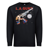 Black la guns Premium Sweatshirt - artisFamous