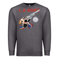 Charcoal Heather la guns Premium Sweatshirt - artisFamous