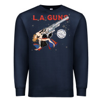 Navy la guns Premium Sweatshirt - artisFamous