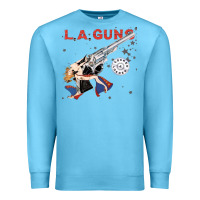 Ocean Blue la guns Premium Sweatshirt - artisFamous