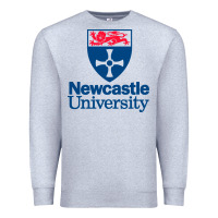 Heather Grey Newcastle Gift Premium Sweatshirt - artisFamous