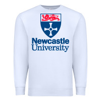 White Newcastle Gift Premium Sweatshirt - artisFamous