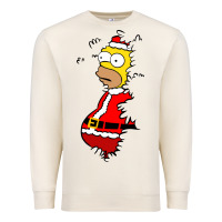 Sandshell Homer Claus Christmas Premium Sweatshirt - artisFamous