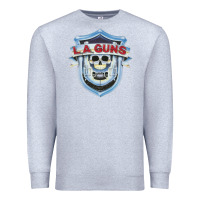Heather Grey la guns new Premium Sweatshirt - artisFamous