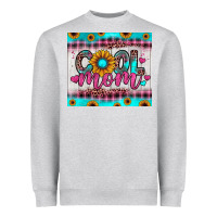 Heather Grey cool mom Heavyweight Sweatshirt - JahusDesignShop