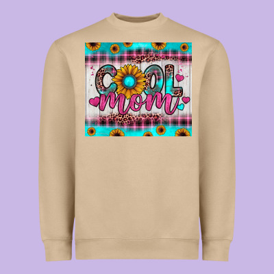 Cool Mom Heavyweight Sweatshirt Designed By Jahusdesignshop