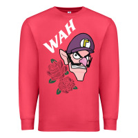 Cardinal waluigi voice ( wah ) Premium Sweatshirt - artisFamous