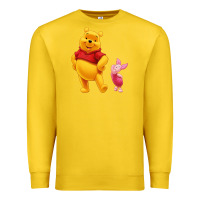Lemon Winnie the Pooh Piglet Premium Sweatshirt - artisFamous