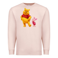 Pale Pink Winnie the Pooh Piglet Premium Sweatshirt - artisFamous