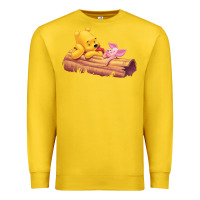 Lemon Winnie the Pooh Piglet Premium Sweatshirt - artisFamous
