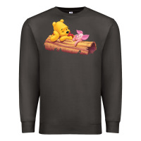 Smoke Winnie the Pooh Piglet Premium Sweatshirt - artisFamous