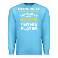 Ocean Blue the world's finest tennis player Premium Sweatshirt - artisFamous